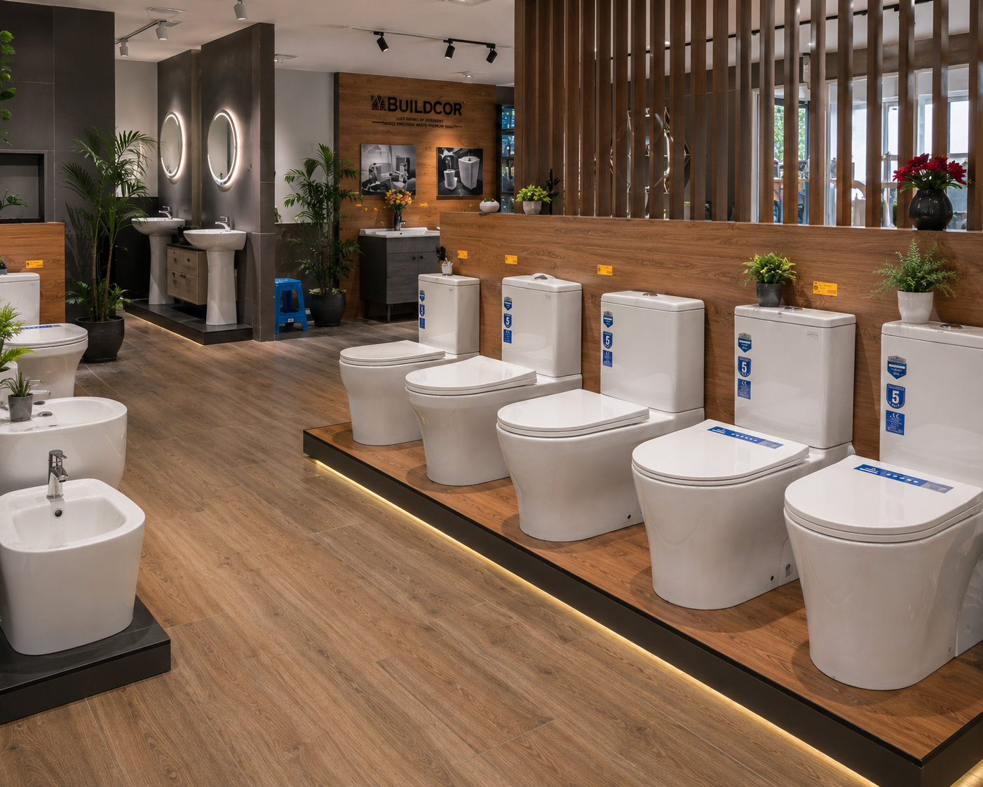 Buildcor toilet collection