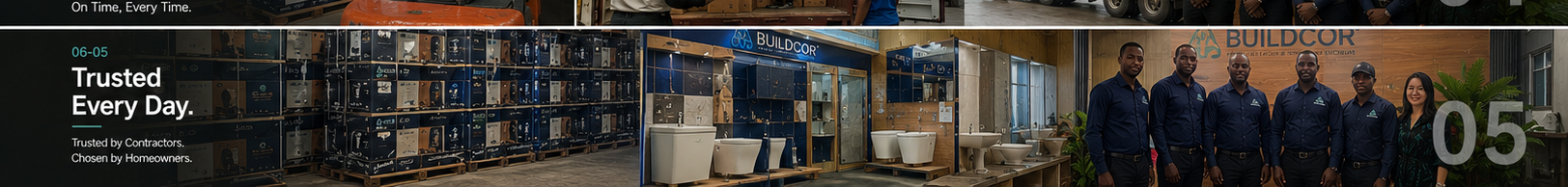 Buildcor premium building materials brand